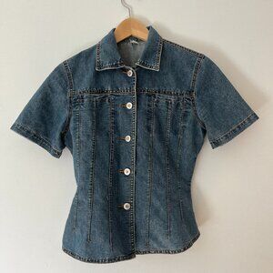 Cute Early 2000s Denim Shirt